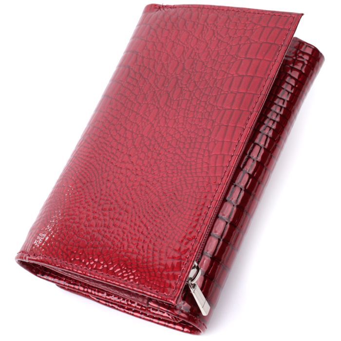 Гаманець ST Leather З натуральної шкіри Червоний (22708) зображення 2