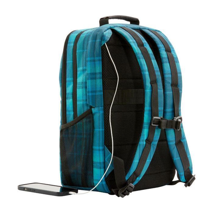 Рюкзак для ноутбука HP 16.1" Campus Tartan Plaid Blue (7J594AA) изображение 8