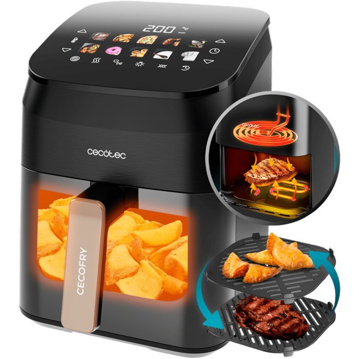 Мультипечь Cecotec Cecofry&Grill Smokin 4500 (A01 EU01 101134) изображение 5