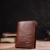 Кошелек Canpellini Из натуральной кожи Коричневый (21874) изображение 8