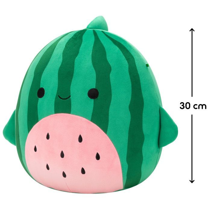 Мягкая игрушка Squishmallows Кот-арбуз Кристофер 30 см (SQCR07967) изображение 6