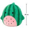 Мягкая игрушка Squishmallows Кот-арбуз Кристофер 30 см (SQCR07967) изображение 6