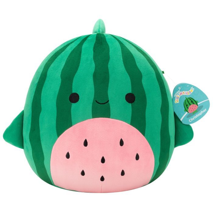 Мягкая игрушка Squishmallows Кот-арбуз Кристофер 30 см (SQCR07967) изображение 7