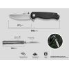 Нож Sencut Errant, Black G10, Satin (S23054B-3) изображение 8