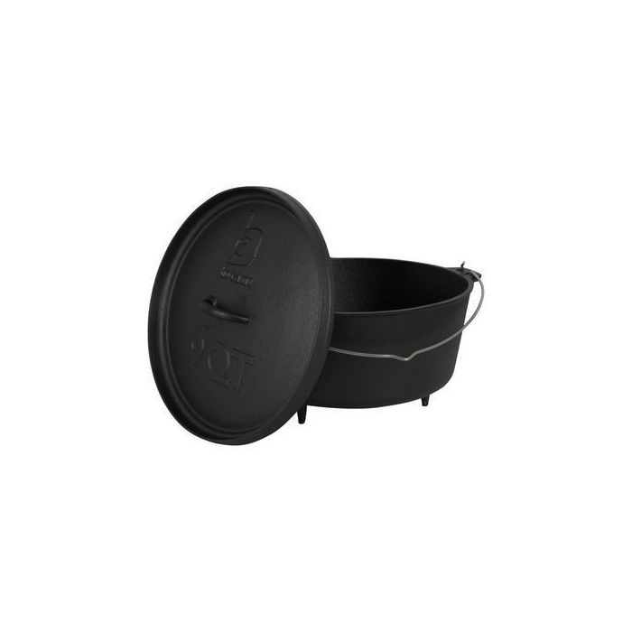 Котел туристический Bo-Camp Dutch Oven Cast Iron 31 cm / 7.1 L Black (2122415) (DAS303291) изображение 2
