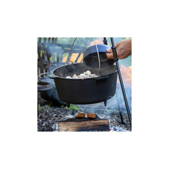Котел туристический Bo-Camp Dutch Oven Cast Iron 31 cm / 7.1 L Black (2122415) (DAS303291) изображение 5