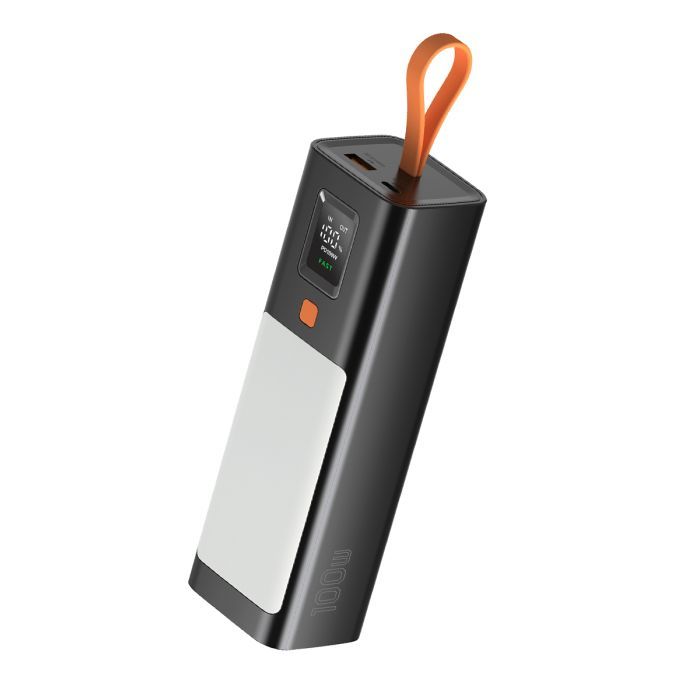 Батарея универсальная Sigma X-power SI20A9QLX 20000mAh, PD/100W, LED, flashlight, cable 100w, black (4827798877814) изображение 6