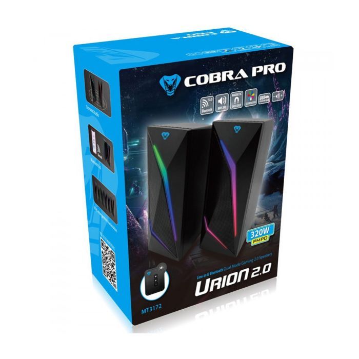 Акустическая система Media-Tech Cobra PRO URION LED Light Black (MT3172) изображение 4