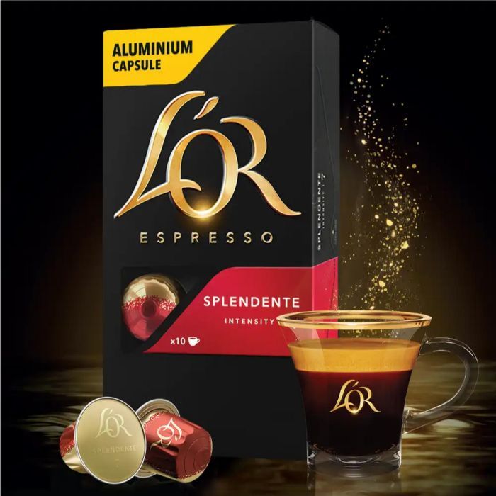 Кофе L'OR Espresso Splendente 100% Арабика в капсулах 10 шт (8711000357910) изображение 4