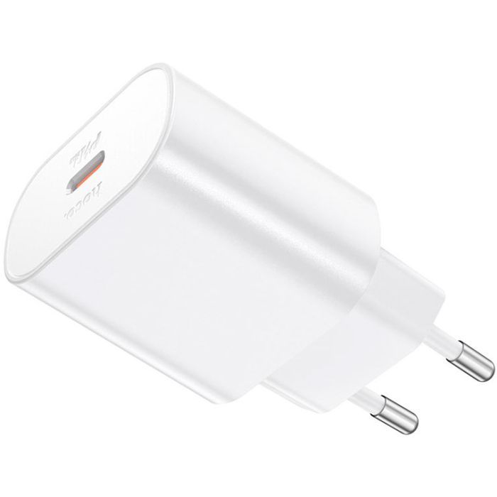 Зарядное устройство HOCO N22 Jetta USB-C PD25W White (6931474760067) изображение 2