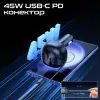 Зарядний пристрій Promate 62W USB-C cable + USB-A/USB-C ports (powerdrive-rc65) зображення 3