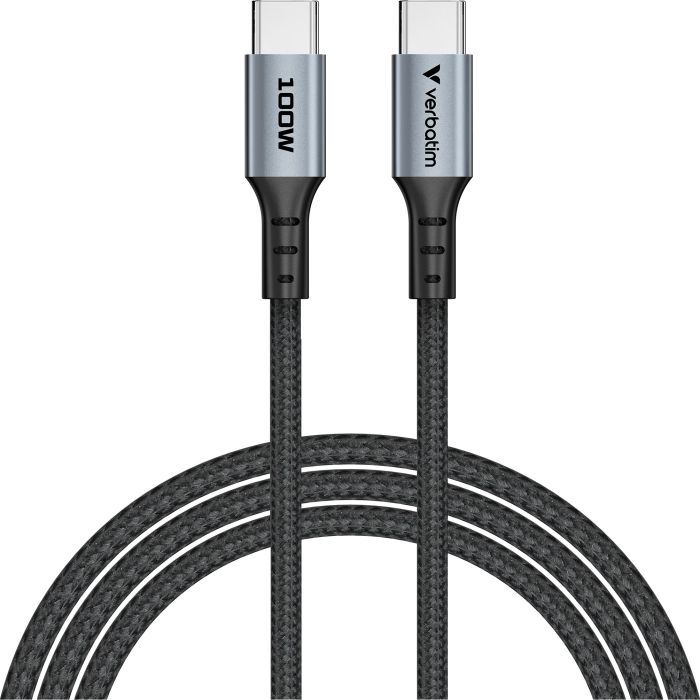 Дата кабель USB-C to USB-C 1.2m 60W black Verbatim (31845)