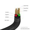 Дата кабель USB-C to USB-C 1.2m 60W black Verbatim (31845) зображення 4