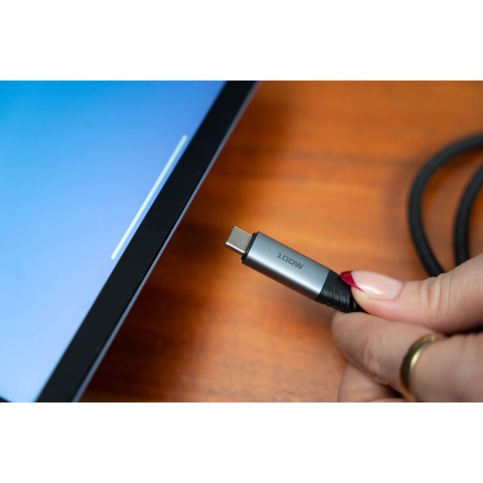 Дата кабель USB-C to USB-C 1.2m 60W black Verbatim (31845) зображення 6