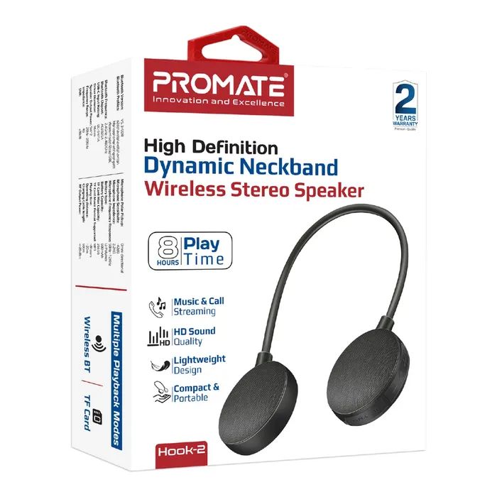 Акустическая система Promate Hook-2 10W Black (hook-2) изображение 9