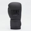 Боксерські рукавички Leone GN059 Black/White 12 унцій (GN059_Bl/White_12oz) зображення 5