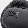 Боксерські рукавички Leone GN059 Black/White 12 унцій (GN059_Bl/White_12oz) зображення 8