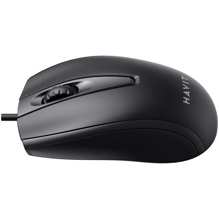 Мишка Havit HV-MS871 USB Black (6939119015671) зображення 3