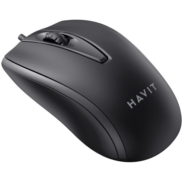 Мишка Havit HV-MS871 USB Black (6939119015671) зображення 5