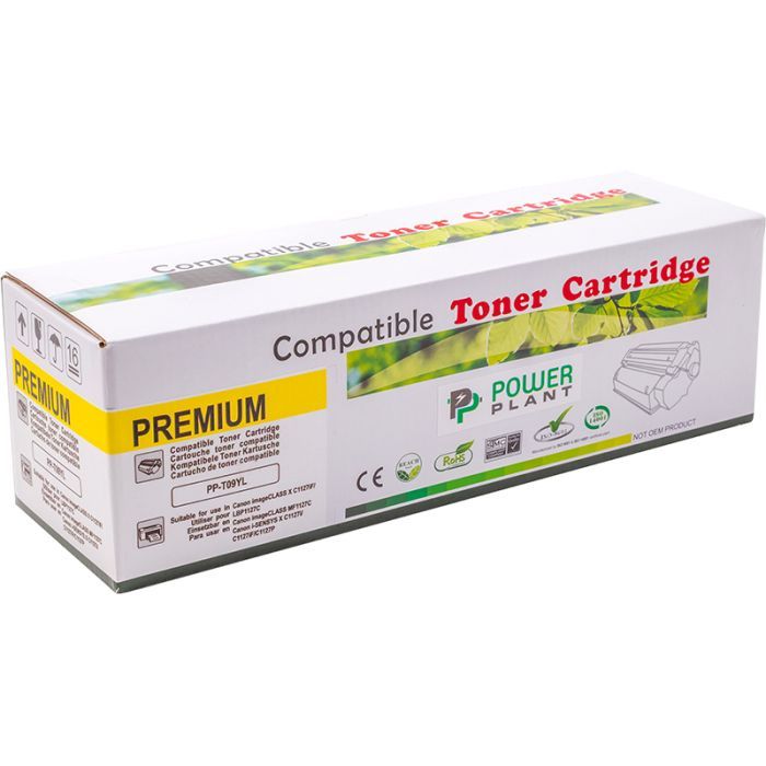Картридж PowerPlant Canon T09 I-SENSYS X C1127 CY (PP-T09CY) изображение 4
