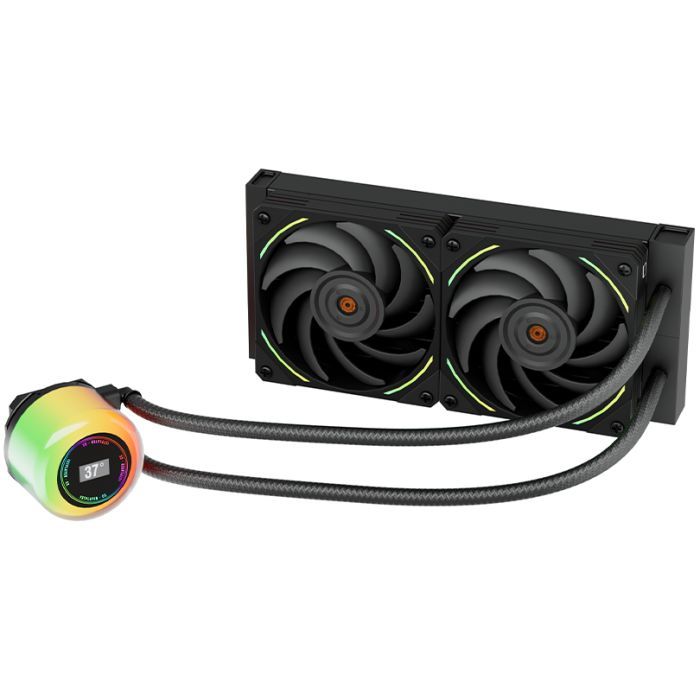 Система жидкостного охлаждения 1stPlayer CC-240 Black (CC-240-BK) изображение 2