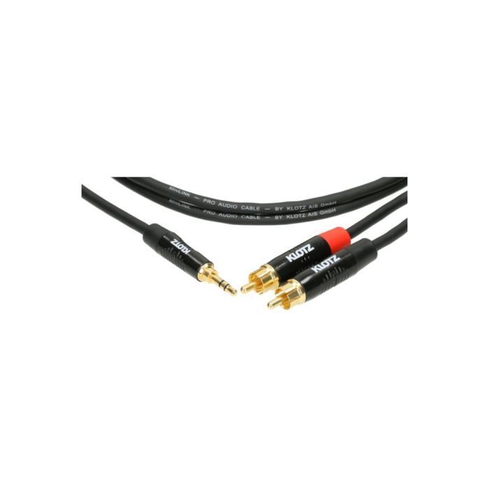 Інсертний кабель Klotz KY7-150 Minilink Pro Y-Cable Black 1.5m (229828) зображення 2