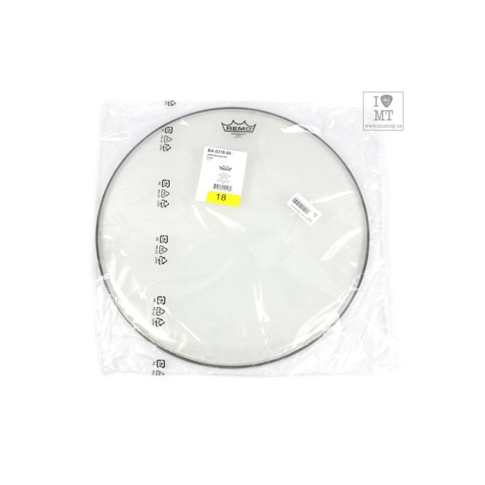 Пластик для барабана Remo Ambassador 18" Clear (59441) зображення 4