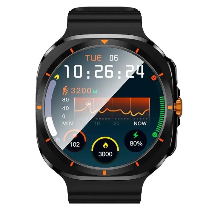 Смарт-годинник HOCO Y29 Smart sports watch (call version) Black (6942007648516) зображення 2