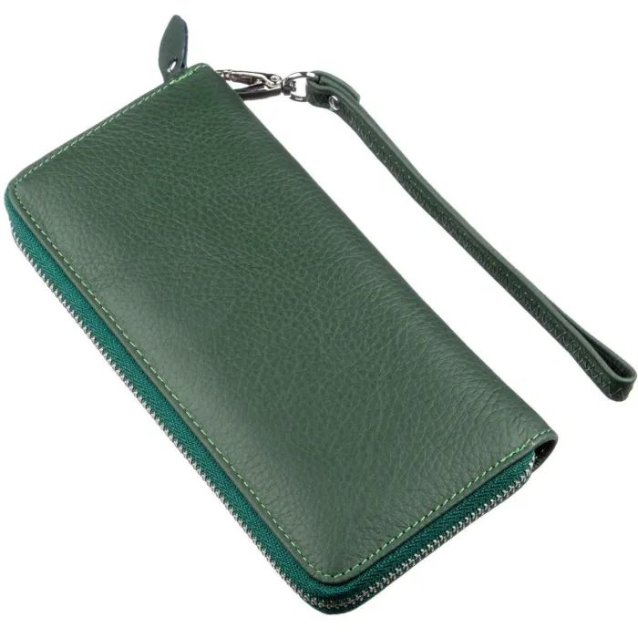 Гаманець ST Leather Зелений (18936) зображення 2