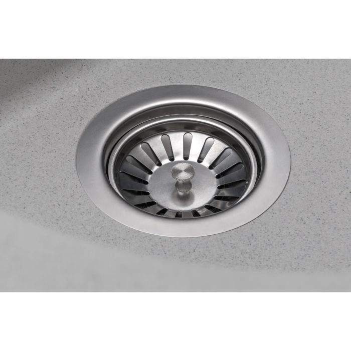 Мойка кухонная GRANADO RONDA ivory з сифоном (470*490mm.) (gr2204) изображение 3