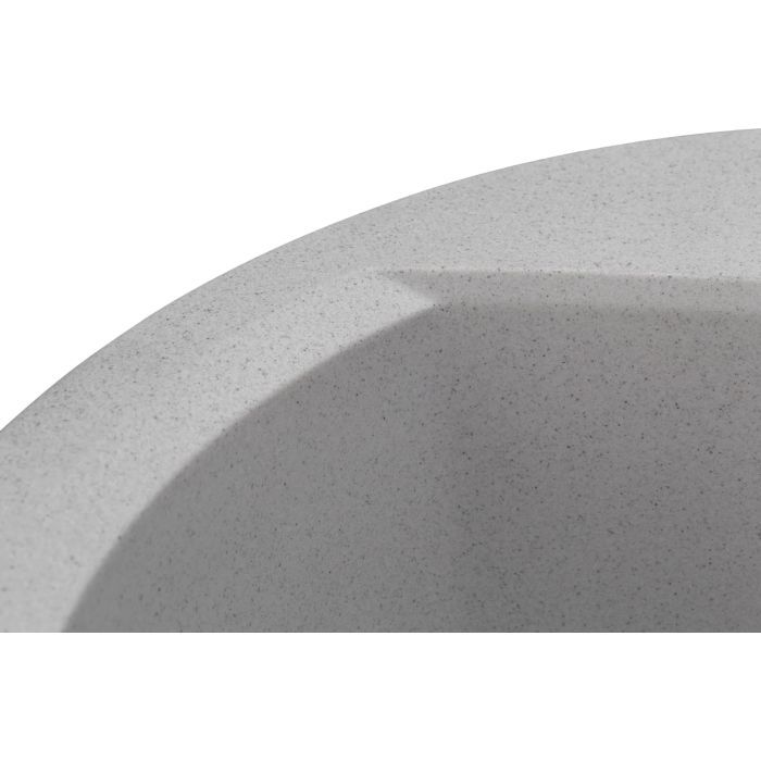Мойка кухонная GRANADO RONDA ivory з сифоном (470*490mm.) (gr2204) изображение 4