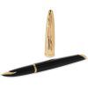 Ручка пір'яна Waterman CARENE Essential Black/Gold GT  FP F (11 204) зображення 3