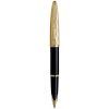 Ручка пір'яна Waterman CARENE Essential Black/Gold GT  FP F (11 204)