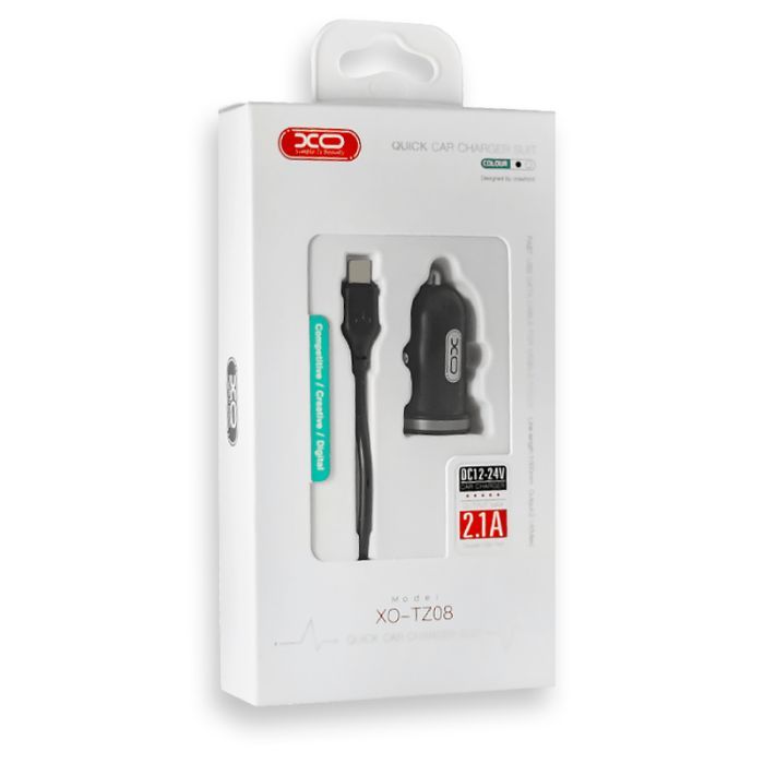 Зарядний пристрій XO 2xUSB 2.1A + cable USB to Micro 5P white (TZ08-M-WH) зображення 5