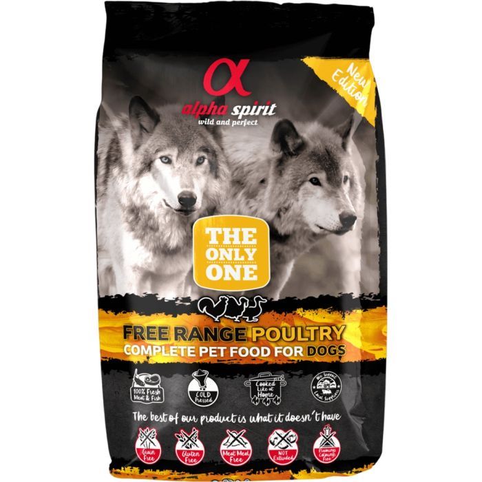 Сухой корм для собак Alpha Spirit The Only One Poultry 12 кг (8436586310349)
