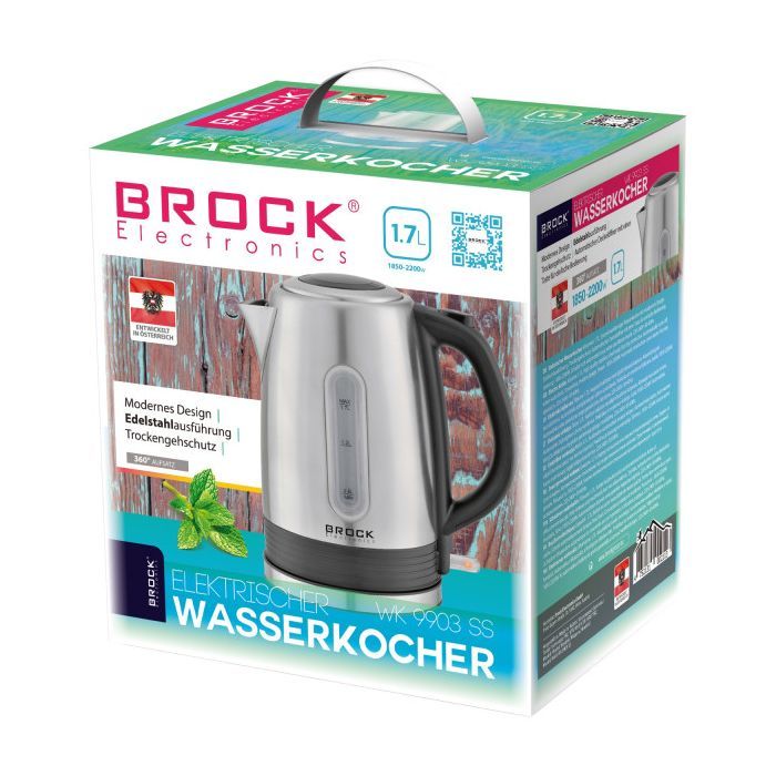 Электрочайник Brock WK 9903 SS изображение 2