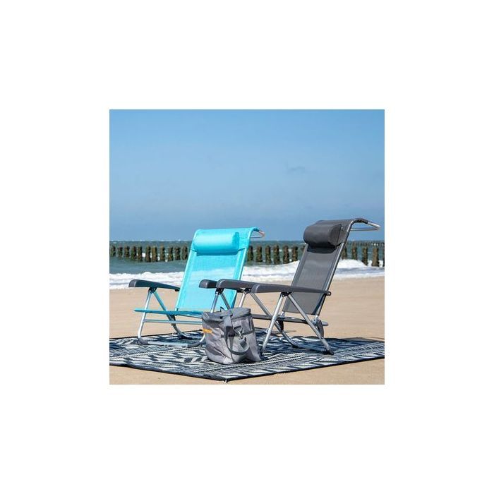 Крісло складане Bo-Camp Saint-Tropez Grey (1204796) (DAS303395) зображення 13