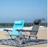 Крісло складане Bo-Camp Saint-Tropez Grey (1204796) (DAS303395) зображення 13
