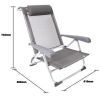Крісло складане Bo-Camp Saint-Tropez Grey (1204796) (DAS303395) зображення 2