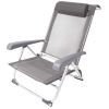 Крісло складане Bo-Camp Saint-Tropez Grey (1204796) (DAS303395) зображення 4