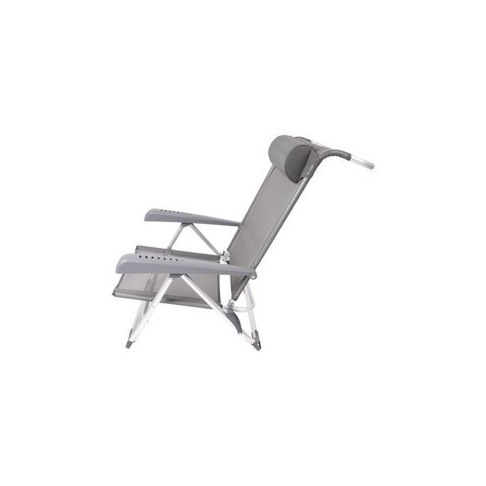 Крісло складане Bo-Camp Saint-Tropez Grey (1204796) (DAS303395) зображення 5
