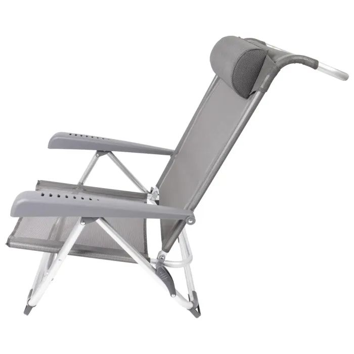 Крісло складане Bo-Camp Saint-Tropez Grey (1204796) (DAS303395) зображення 5
