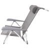 Крісло складане Bo-Camp Saint-Tropez Grey (1204796) (DAS303395) зображення 5