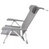 Крісло складане Bo-Camp Saint-Tropez Grey (1204796) (DAS303395) зображення 5