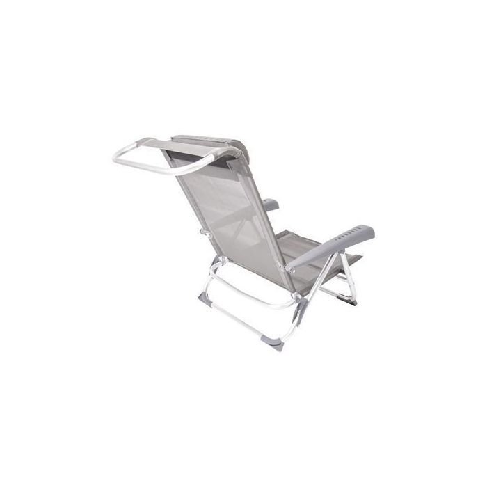 Крісло складане Bo-Camp Saint-Tropez Grey (1204796) (DAS303395) зображення 8