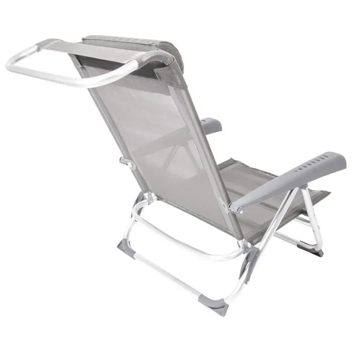 Крісло складане Bo-Camp Saint-Tropez Grey (1204796) (DAS303395) зображення 8