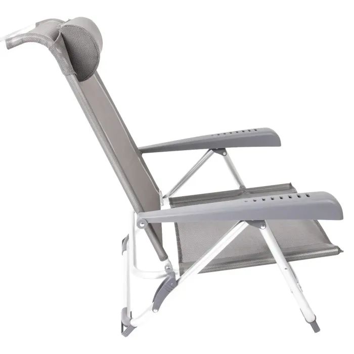 Крісло складане Bo-Camp Saint-Tropez Grey (1204796) (DAS303395) зображення 9