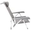 Крісло складане Bo-Camp Saint-Tropez Grey (1204796) (DAS303395) зображення 9