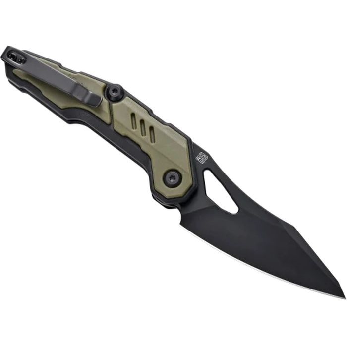 Нож Hightron Spectron, M390, GFN, зелений, чорний клинок (HK04GRN) изображение 3