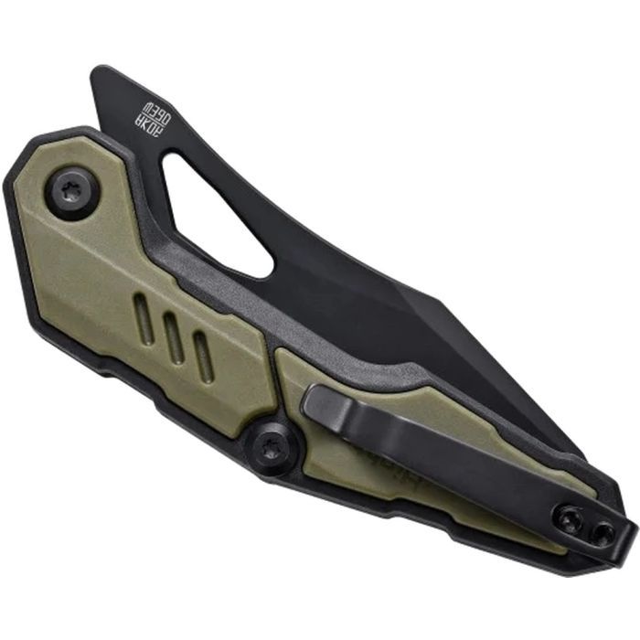 Нож Hightron Spectron, M390, GFN, зелений, чорний клинок (HK04GRN) изображение 5